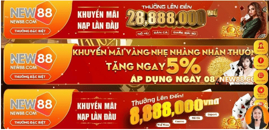 Nhận thưởng lên đến 28.888.000 vnđ khi nạp tiền lần đầu