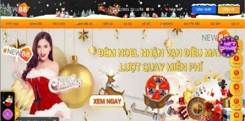 Sự Kiện Siêu Bão Mùa Noel dành tặng thành viên new88