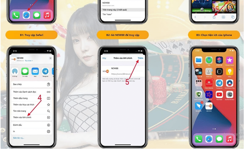 Tải New88 Mobi cho điện thoại IOS