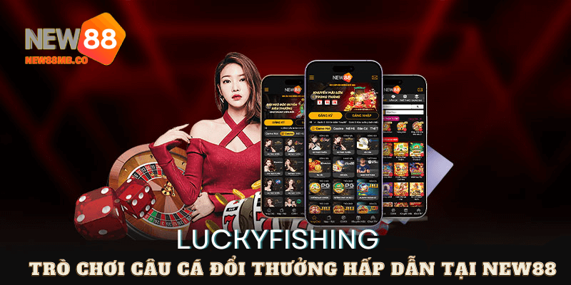 LuckyFishing - Trò chơi câu cá đổi thưởng hấp dẫn tại New88